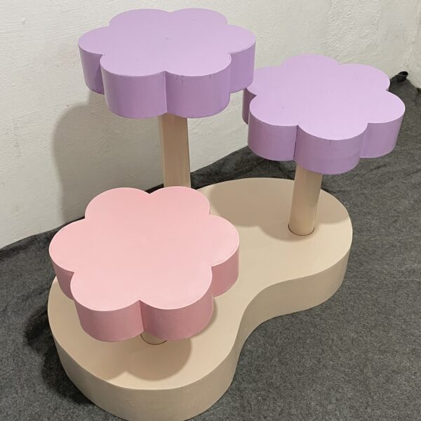 Mesa Chaise Suspensa 3 Floral