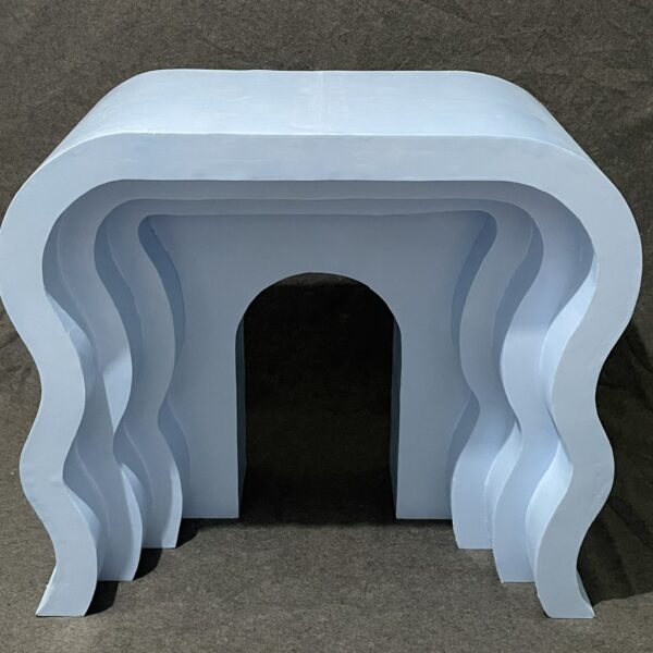 Mesa Orgânica 3D com Portal