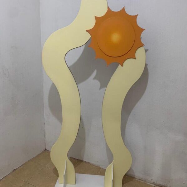 Painel Ondulado Com o Sol