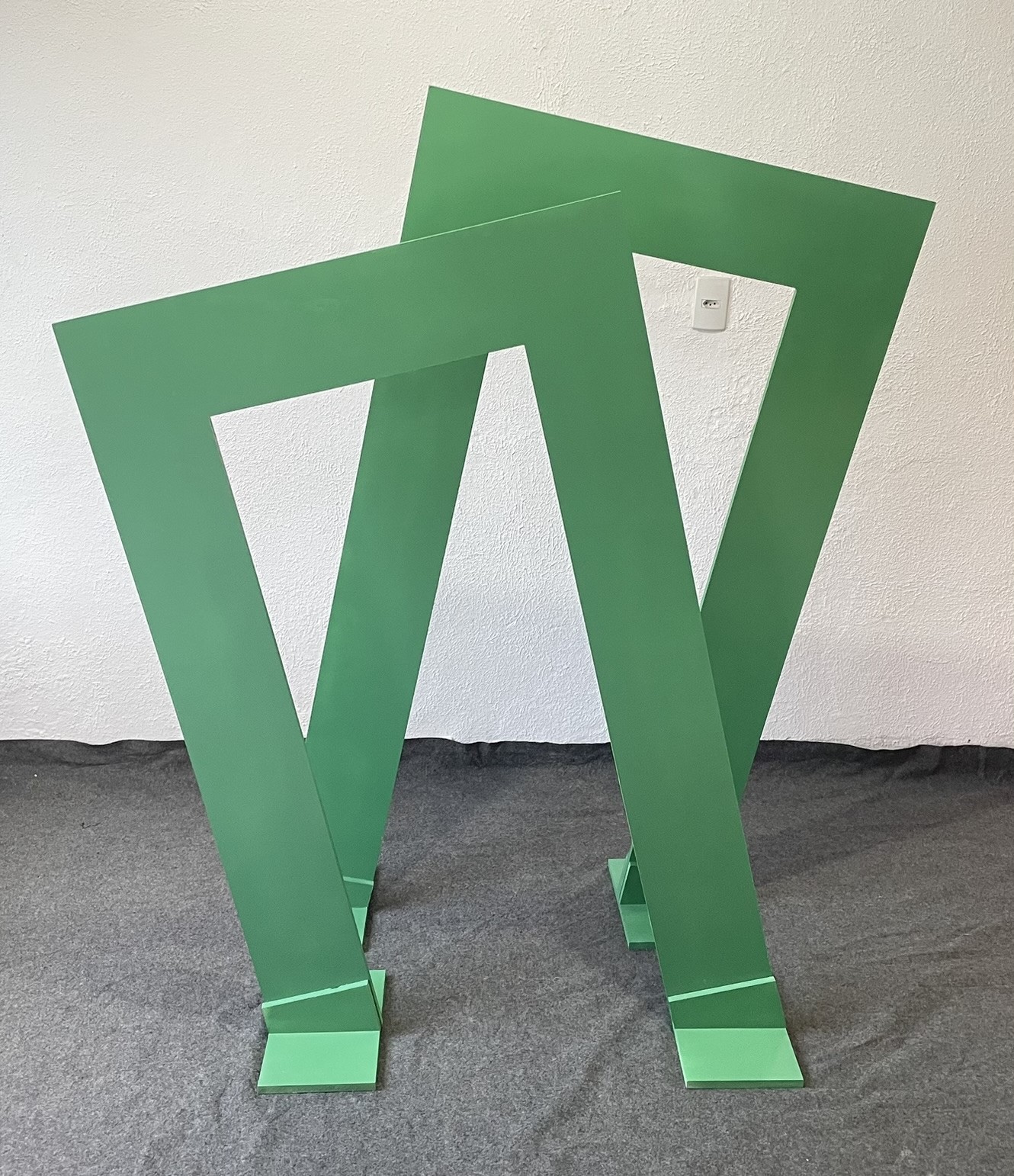 Dupla de Painéis Geométricos Baixos - Imagem 2