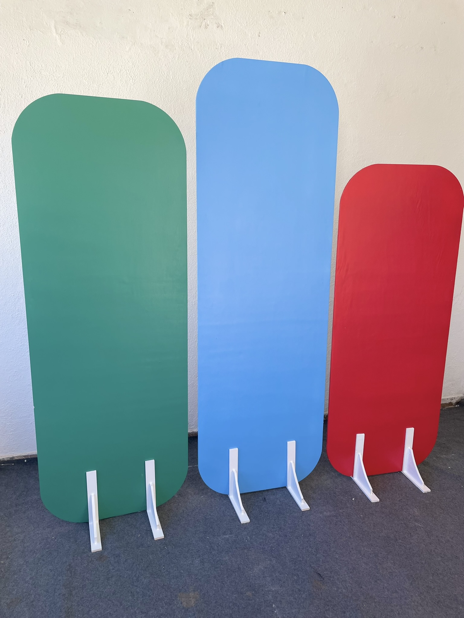 Trio Painéis com Extremidade Arredondanda - Imagem 2