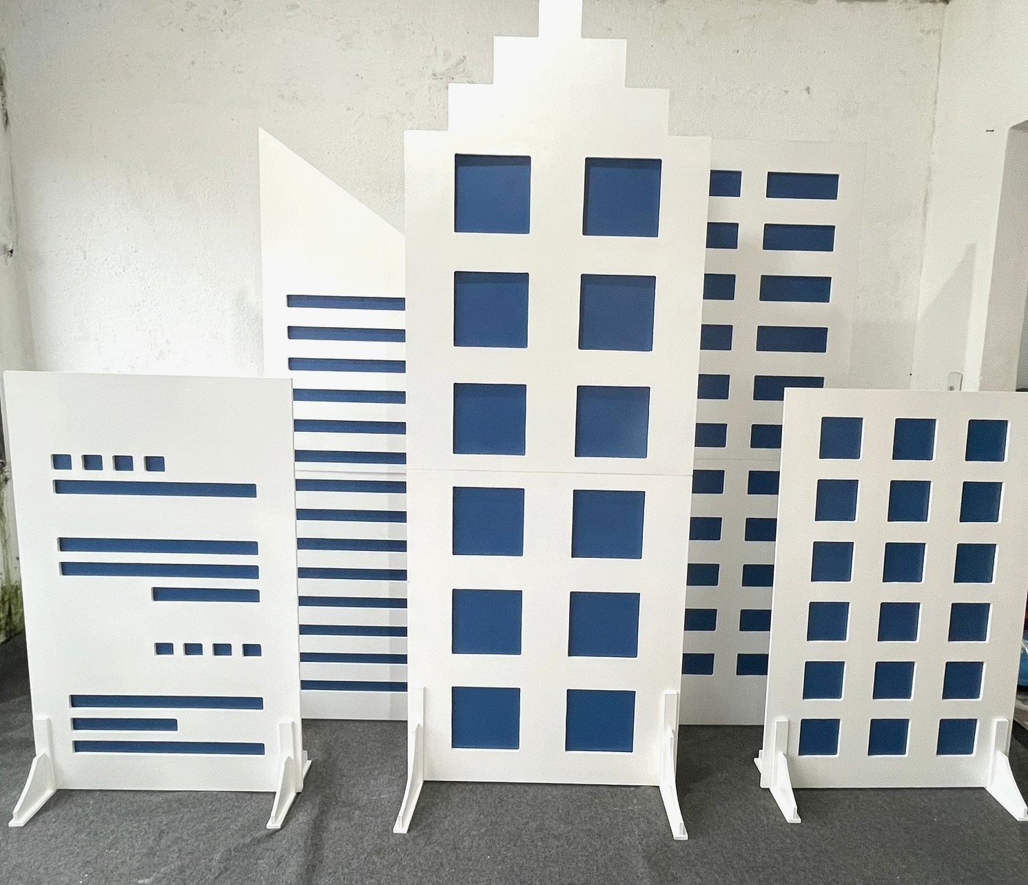 Kit 5 Painéis cidade liliane